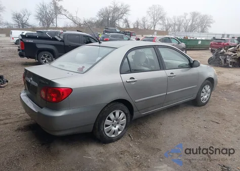 2003 Toyota Corolla Le из США, поврежденный, VIN JTDBR32E732001048